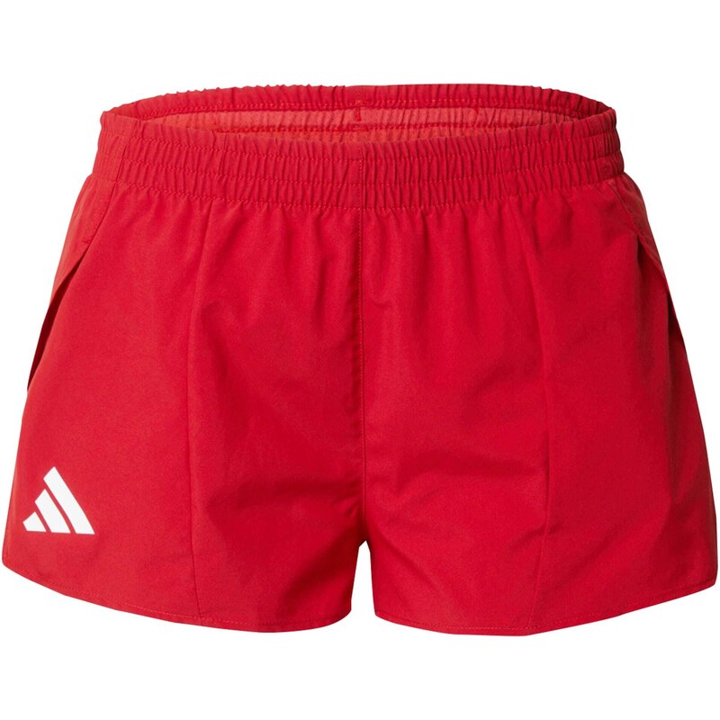 ADIDAS PERFORMANCE Sportovní kalhoty Adizero červená / bílá 95099395