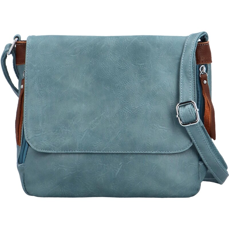Dámská crossbody kabelka světle modrá - Firenze Ceryss modrá 94617866