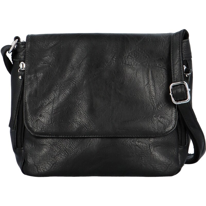 Dámská crossbody kabelka černá - Firenze Ceryss černá