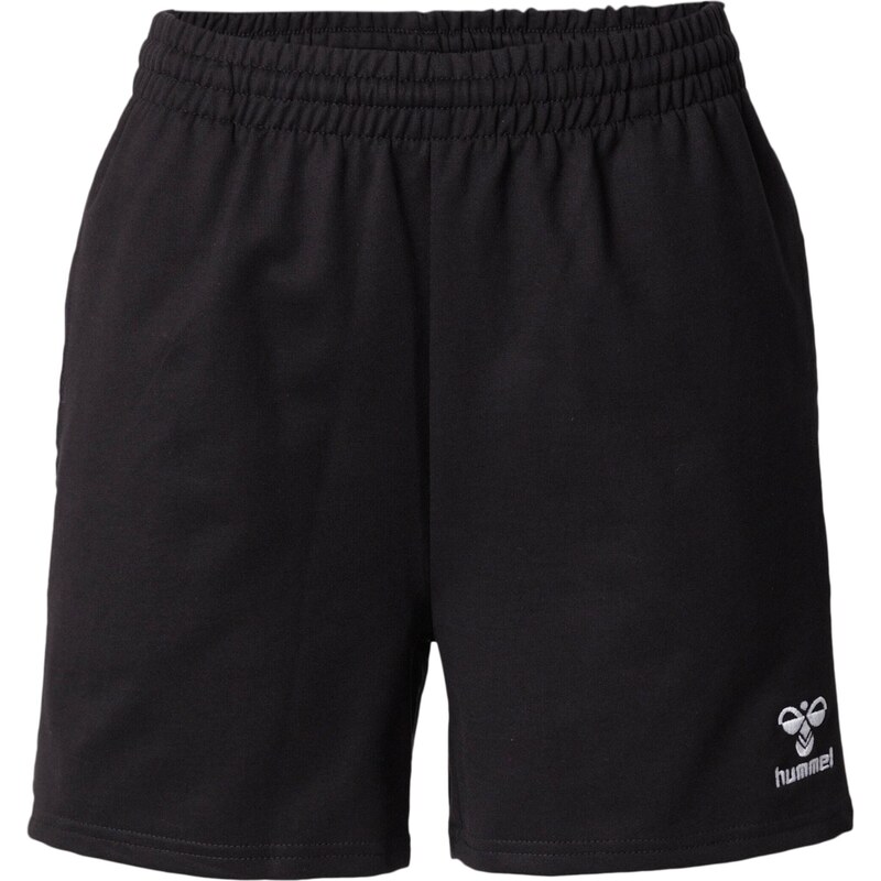 Hummel Sportovní kalhoty GO 2.0 černá / bílá