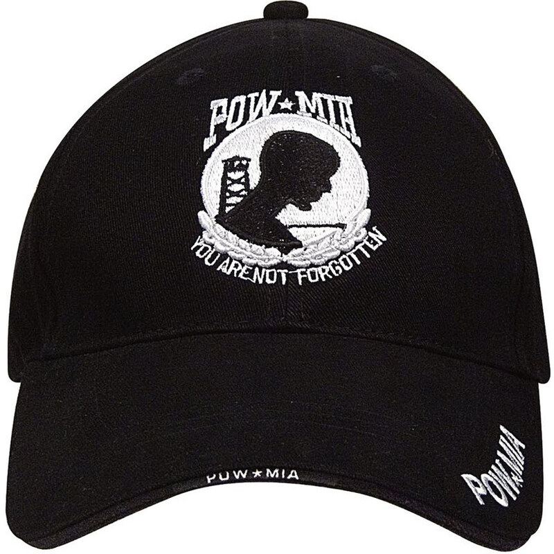 ROTHCO Kšiltovka Deluxe POW/MIA Baseball černá