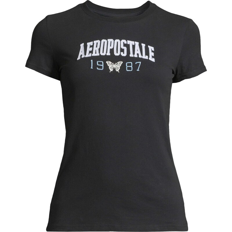 AÉROPOSTALE Tričko JKI ARCH 1987 BTTRFLY nebeská modř / světlemodrá / 109477354