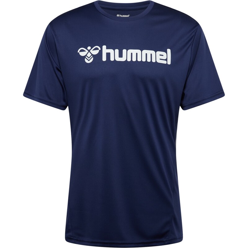 Hummel Funkční tričko marine modrá / bílá