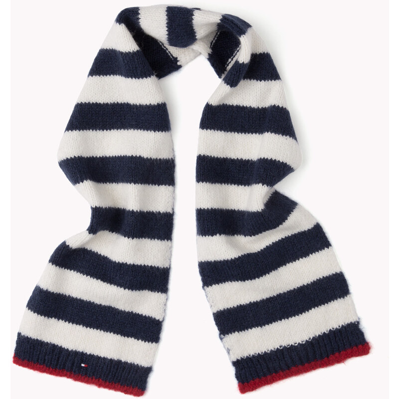 Tommy Hilfiger Mixed Fabric Scarf