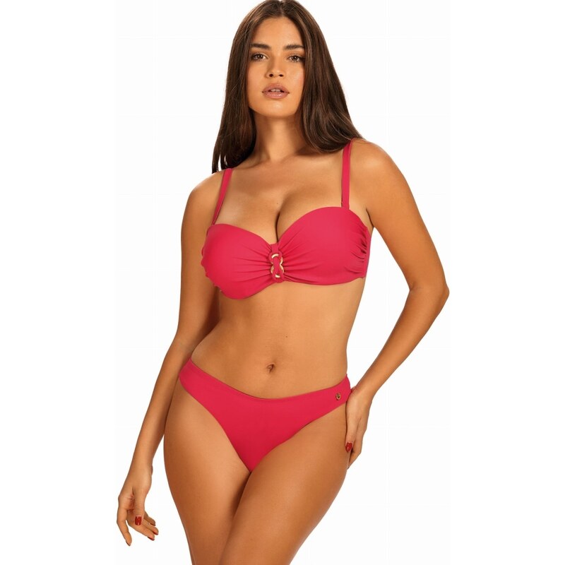Dámské plavky SELF S730 BM1 Růžová 94751243