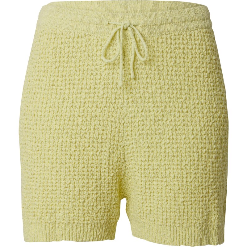 TOPSHOP Kalhoty pastelově zelená