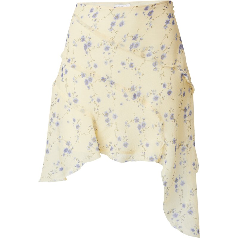 TOPSHOP Sukně modrá / světlemodrá / pastelově žlutá / olivová