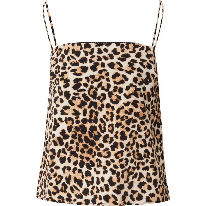 TOPSHOP Top slonová kost / mokka / černá 109084710