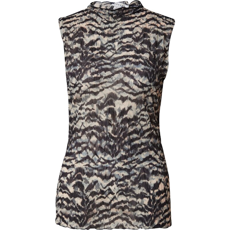 TOPSHOP Halenka světlemodrá / černá / přírodní bílá 109425600