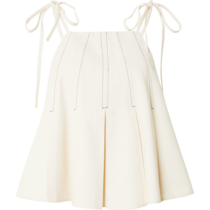 TOPSHOP Top barva bílé vlny 109474801