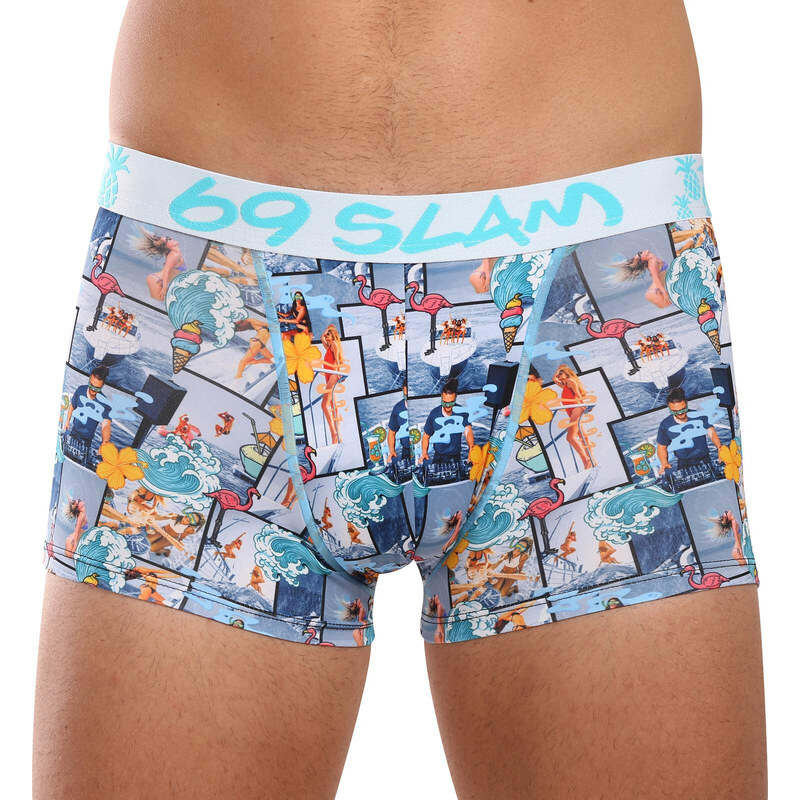 Pánské boxerky 69SLAM Hip SUMMER YACHT (MSYSYH-PO)