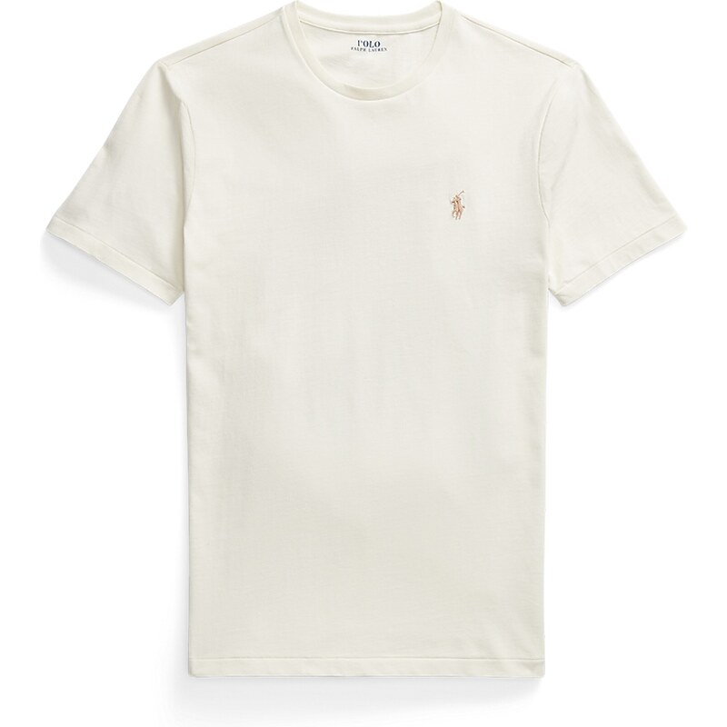 Polo Ralph Lauren Tričko krémová / tmavě béžová