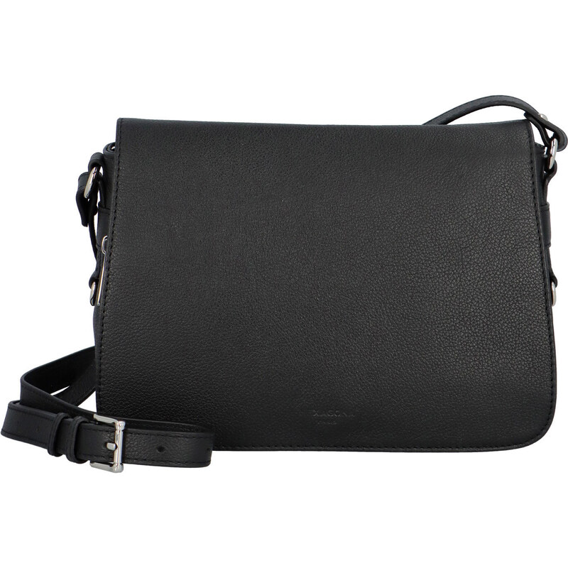 Dámská kožená crossbody kabelka černá - Hexagona Amberis černá 94975075