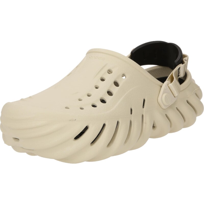 Crocs Pantofle Echo krémová 104329048