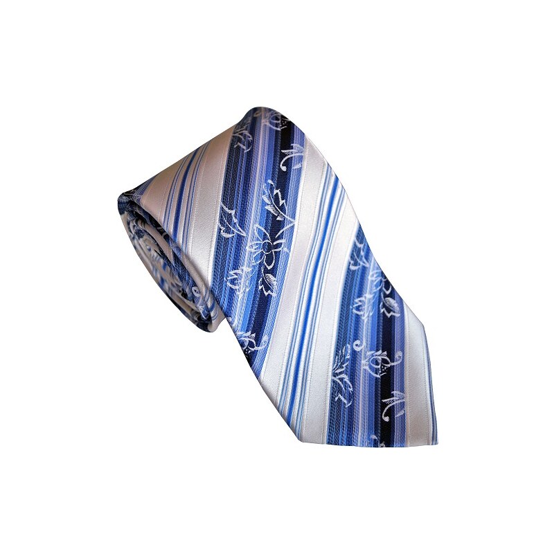 Luxusní modrá kravata Beytnur 221-1