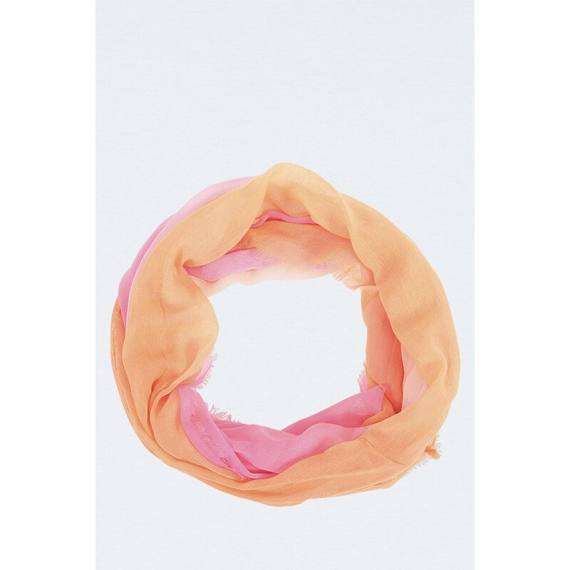 Tally Weijl Pink Dip Dye Snood Scarf