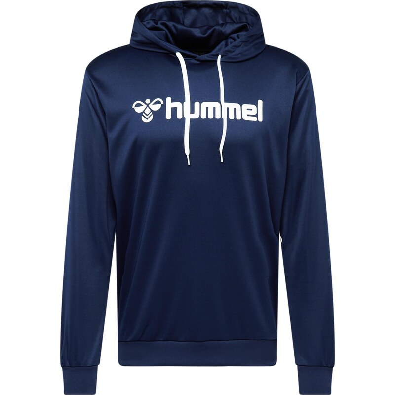 Hummel Sportovní mikina marine modrá / bílá