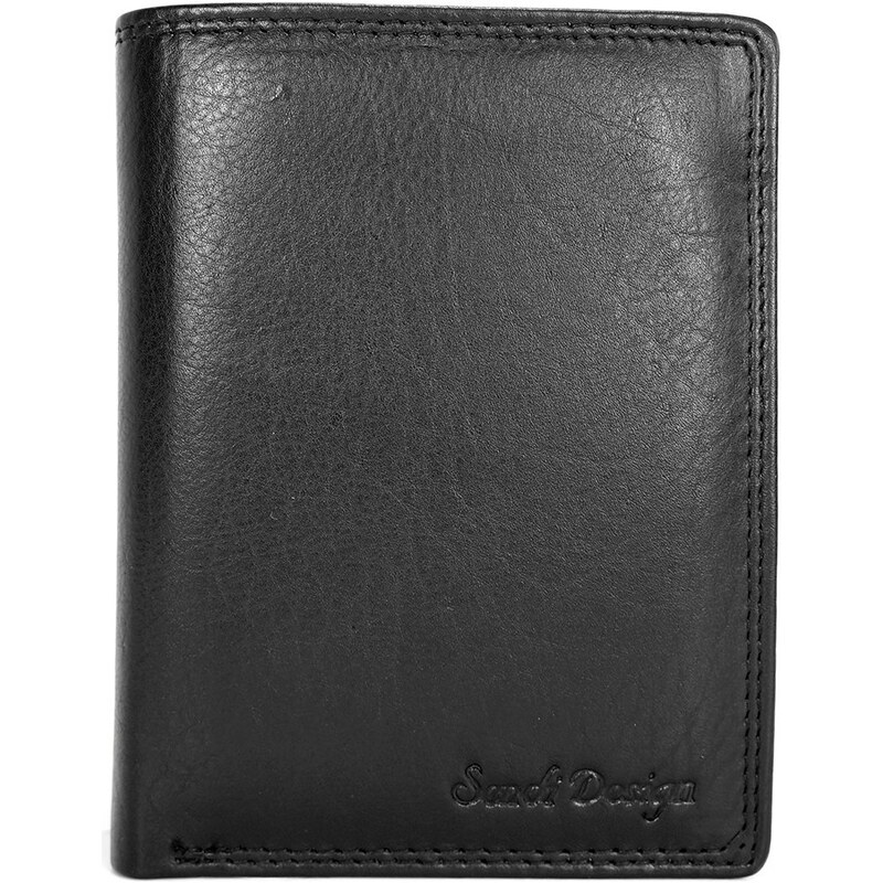 Sendi Design Pánská kožená peněženka SendiDesign 321 - černá