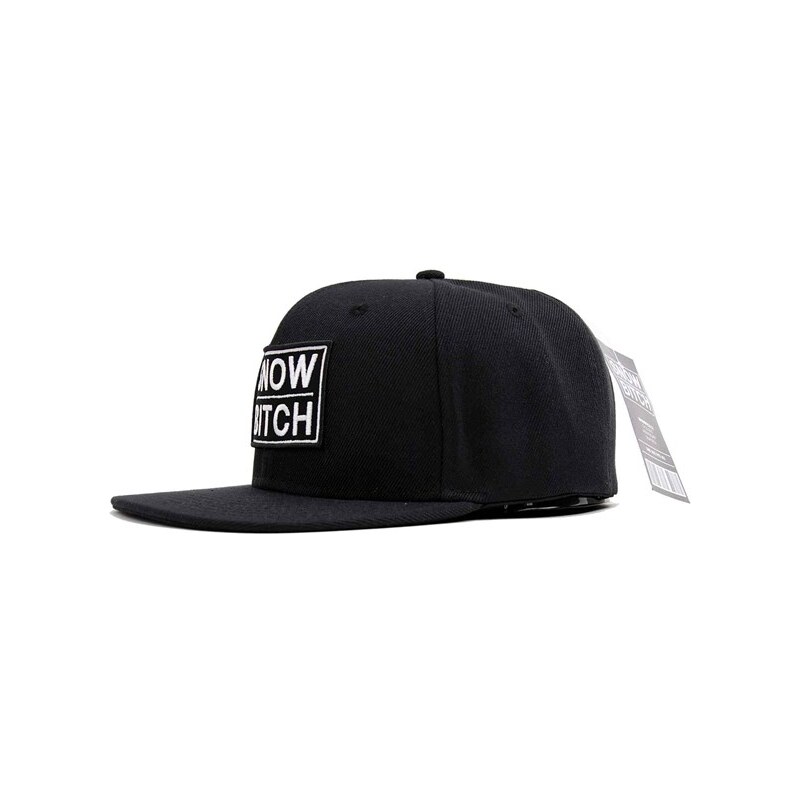 kšiltovka SNOWBITCH - Exclusive anniversary Black Snapback (BLACK)