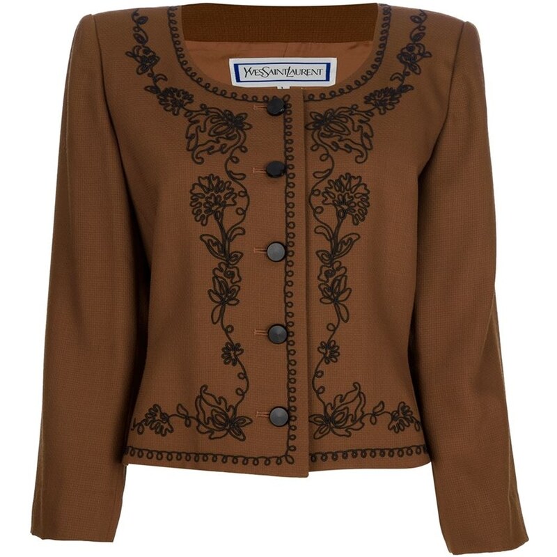 Yves Saint Laurent Vintage Embroidered Jacket