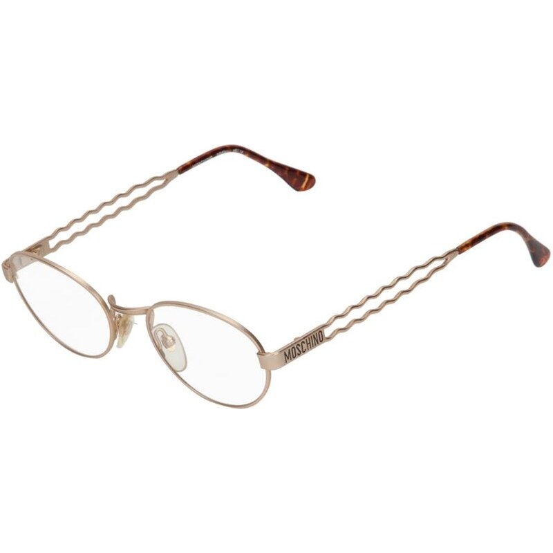 Moschino Vintage Wavy-Arm Glasses