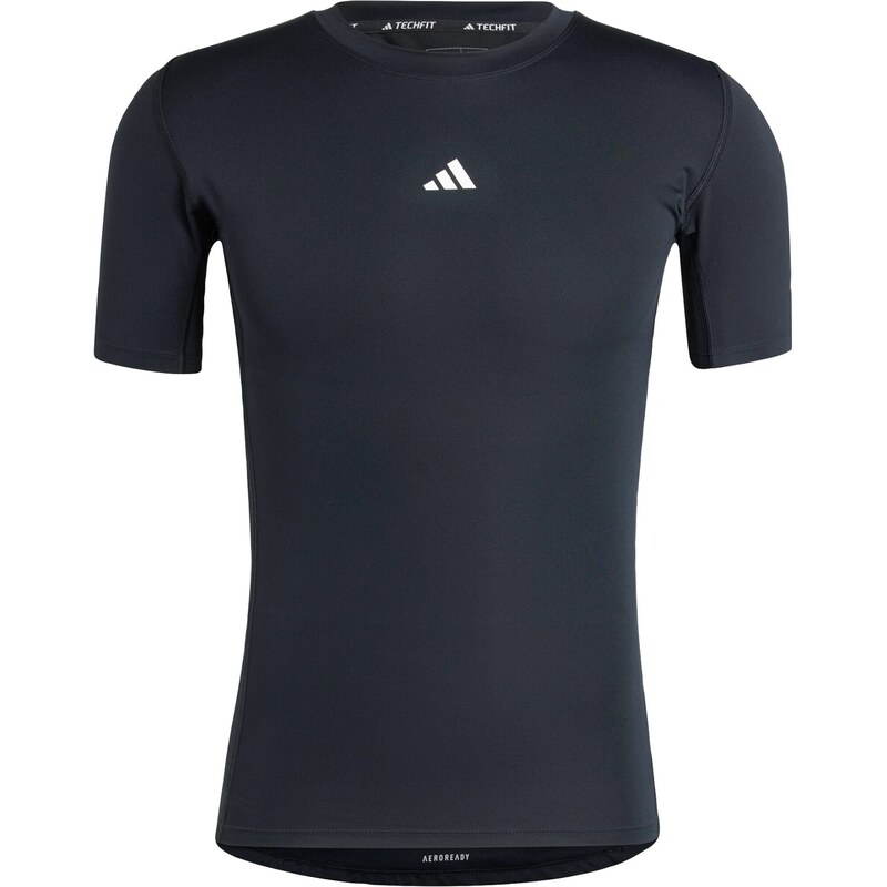 ADIDAS PERFORMANCE Funkční tričko Techfit Compression černá /