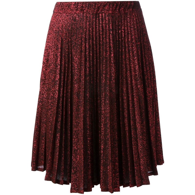 Jean Paul Gaultier Vintage Pleated Lamé Skirt