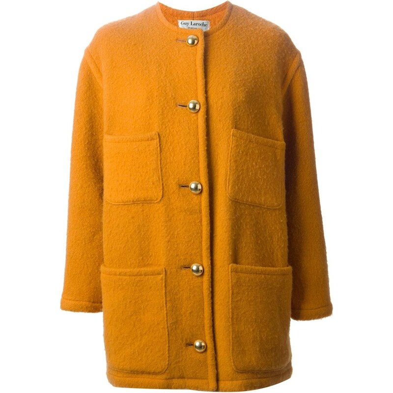 Guy Laroche Vintage Single Breasted Coat