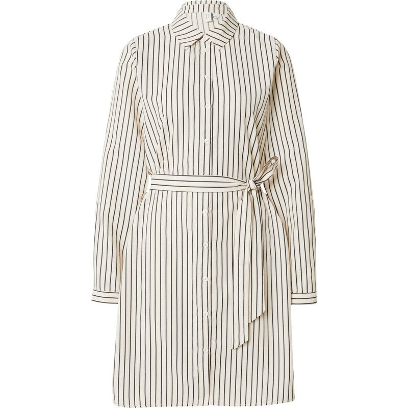 VERO MODA Košilové šaty 'VMMALOU' béžová / černá
