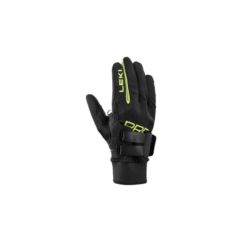 Leki PRC Shark běžecké rukavice Black/Neon yellow vel. 8 99610649