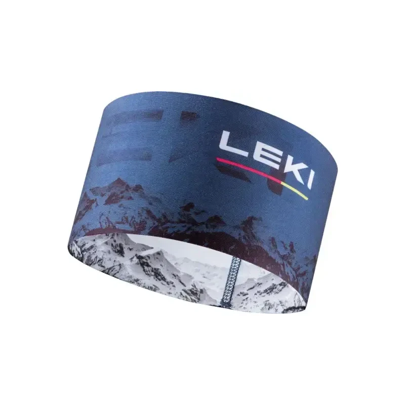 Leki XC Headband čelenka dark denim/white/poppy red vel. Uni 114873395