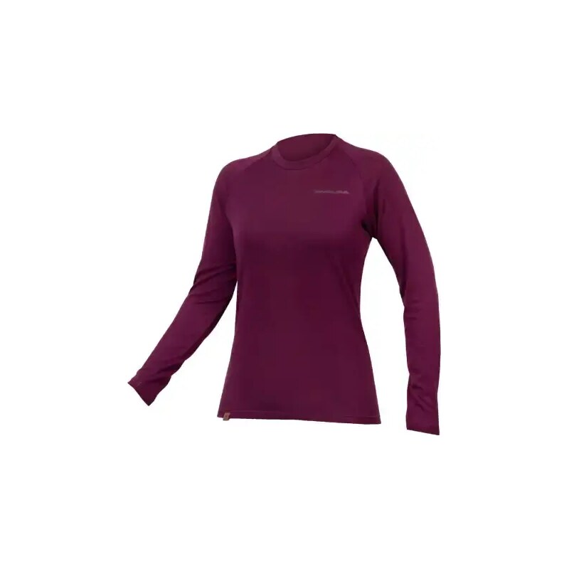 Endura Baabaa Merino dámská spodní vrstva dlouhý rukáv lilek vel. M 102830947