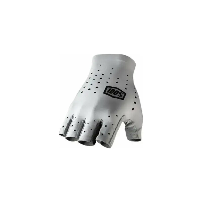 100% Sling dámské krátké rukavice Grey vel. S 99611076