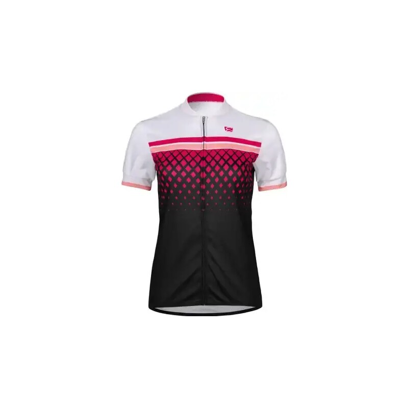 Etape Diamond dámský dres krátký rukáv bílá/růžová vel. M 99611210