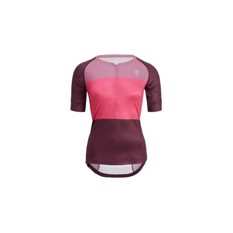 Silvini Stabina dámský dres krátký rukáv Plum/Fuchsia vel. XL 99614134