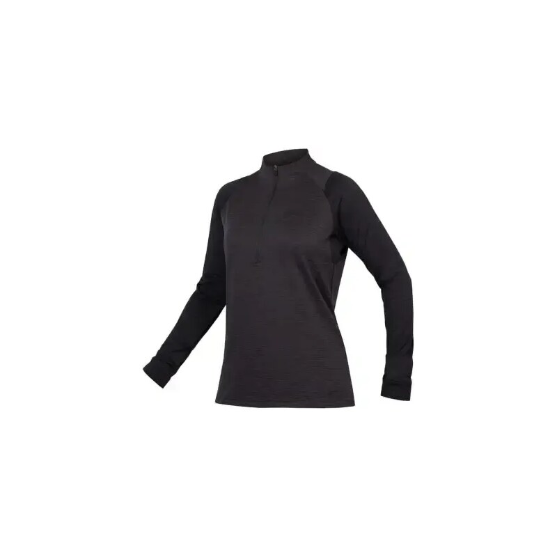 Endura Singletrack Fleece dámský dres dlouhý rukáv černá vel. XS 100797648