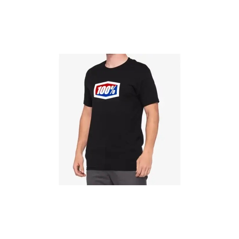 100% Official pánské triko krátký rukáv Black vel. XL 99613454