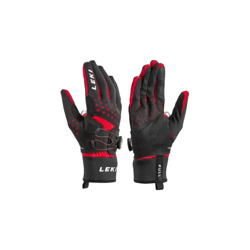 Leki Nordic Tune Shark Boa běžecké rukavice black/red vel. 6 99613699