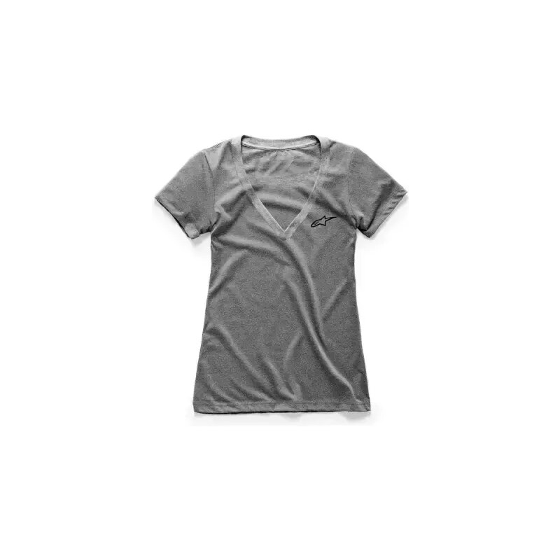 Alpinestars Womens Ageless Vneck dámské triko krátký rukáv grey 99613718