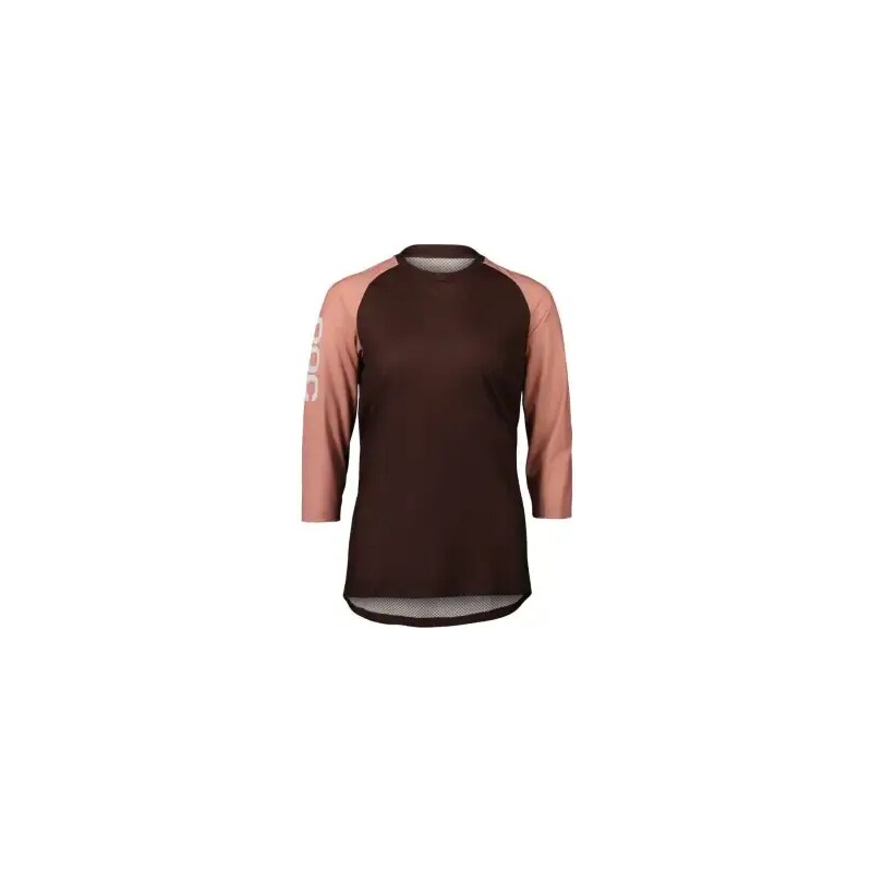 POC MTB Pure dámský dres 3/4 rukáv Axinite Brown/Rock Salt vel. M 99614305