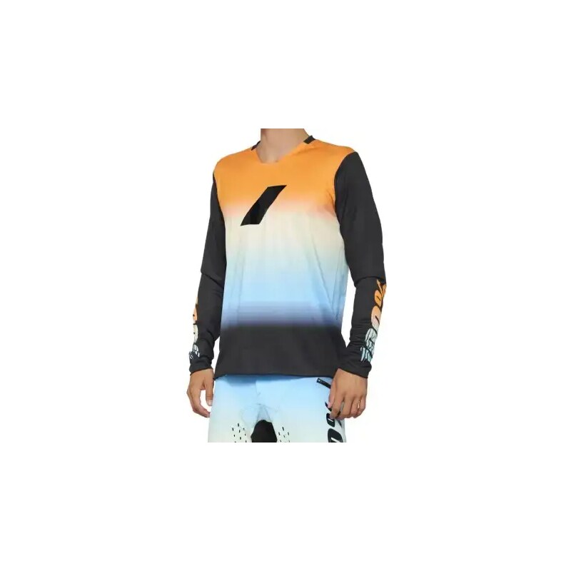 100% R-Core X LE pánský dres dlouhý rukáv Sunset vel. M 99614235