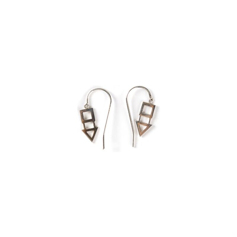 Af House Square Triangle Earrings