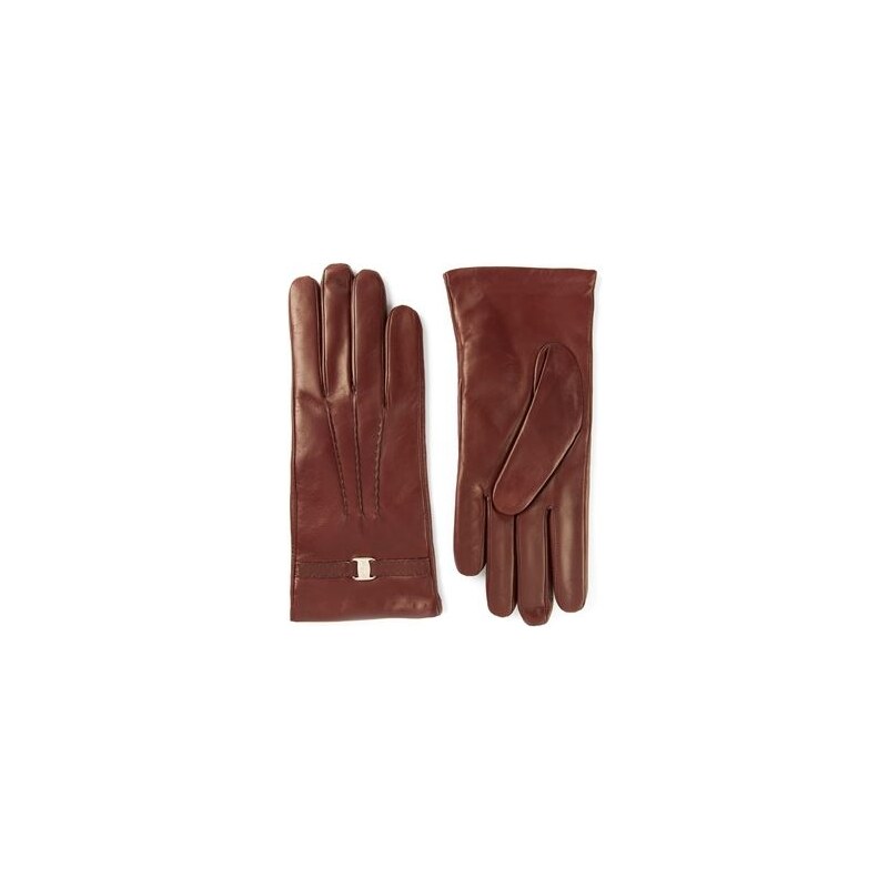 Salvatore Ferragamo Leather Gloves