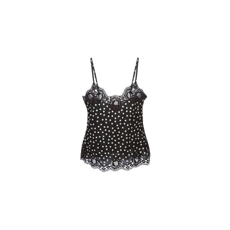 Dolce & Gabbana Underwear Polka Dot Print Camisole