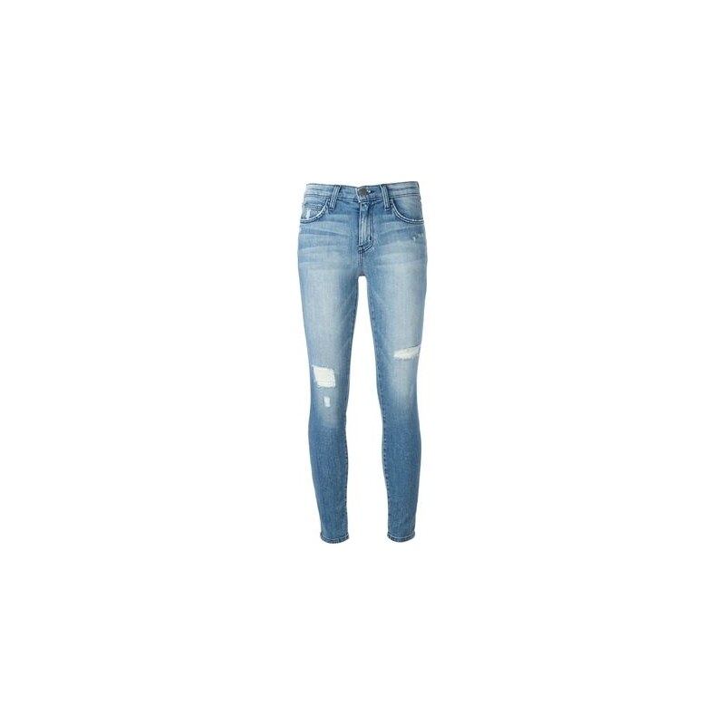 Current/Elliott Distressed Skinny Jeans