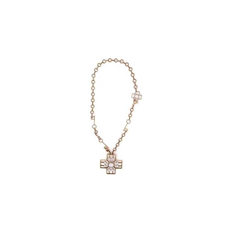 Lanvin Cross Pendant Necklace