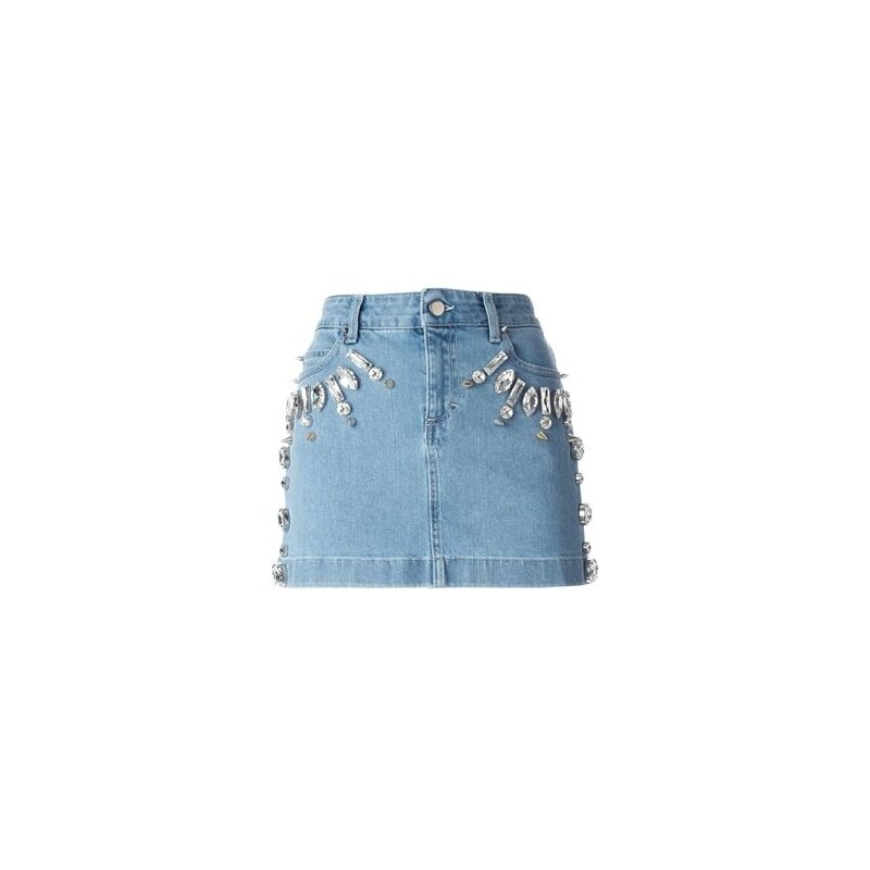 Emanuel Ungaro Embellished Mini Skirt