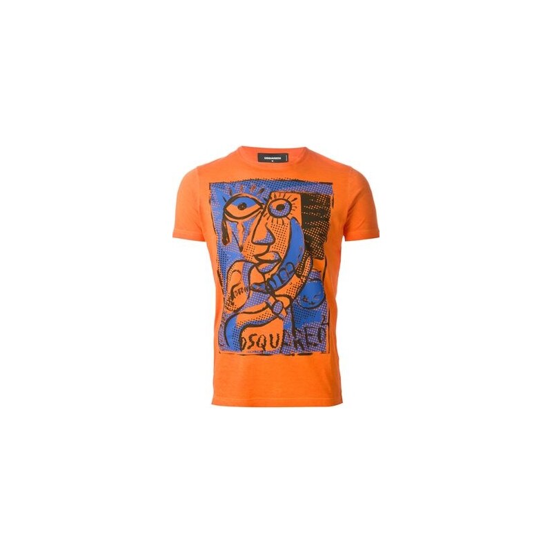 Dsquared2 Abstract Print T-Shirt