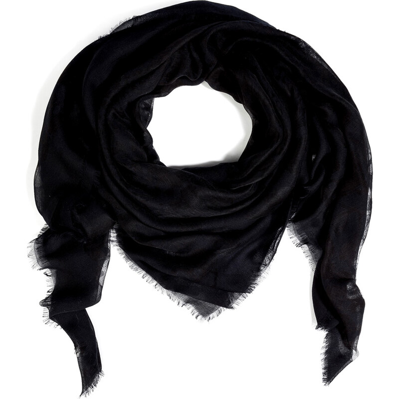 Zadig & Voltaire Burn Out Skull Scarf