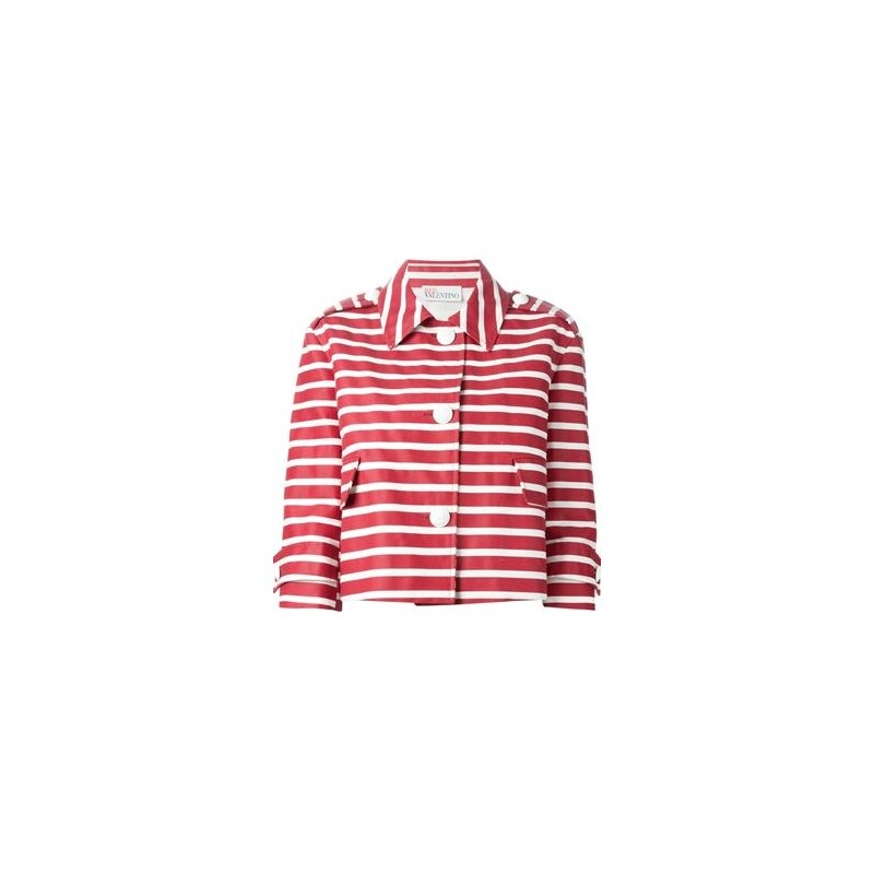 Red Valentino Striped Jacket